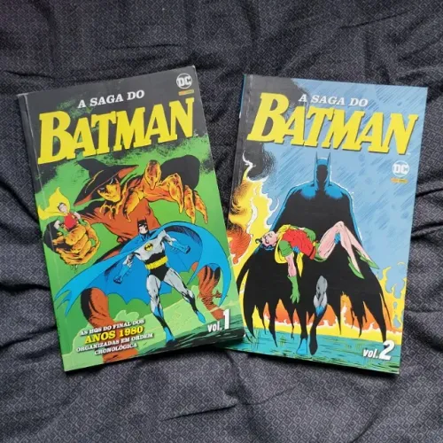 HQ A Saga do Batman (Primeira Temporada) Volumes 1 e 2 - Panini