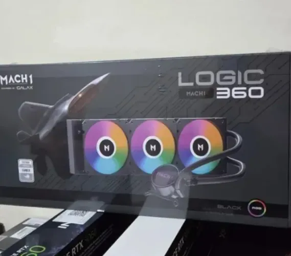 Water Cooler MACH1 Logic 360mm RGB [Novo/Garantia]