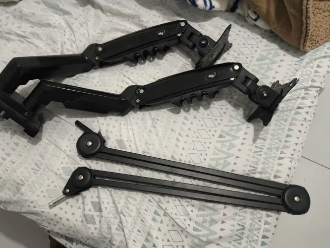 Suporte ergonômico 2 monitores e Braço articulado