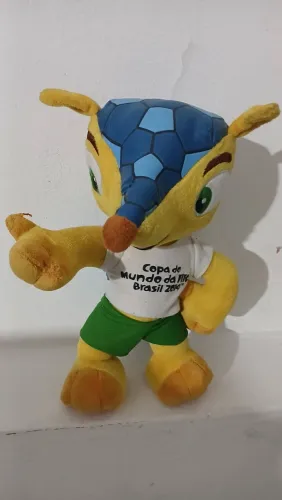Boneco Pelucia Fuleco Oficial Copa do Mundo 2014