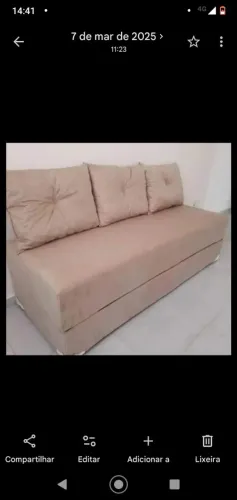 Sofá cama disponível pra encomenda 