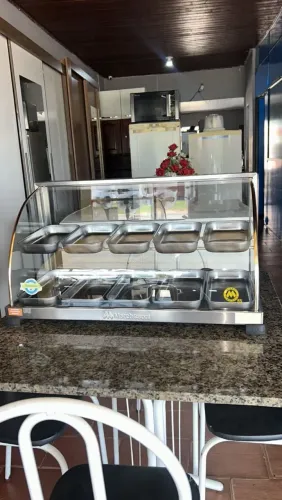 Estufa para salgados nova 10.bandejas.