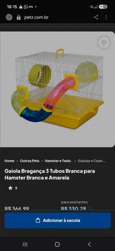 Gaiola de barbada