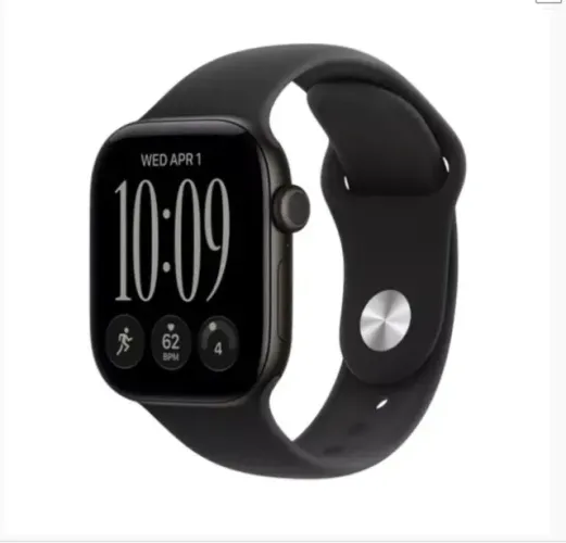 Apple Watch S12 (GPS) Caixa Alumínio Light Gold 42MM - Loja Fisica