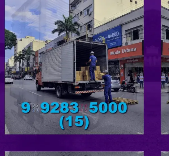 Frete rápido e seguro! 15?9?9283?5000 - TransMudanças à sua disposição!