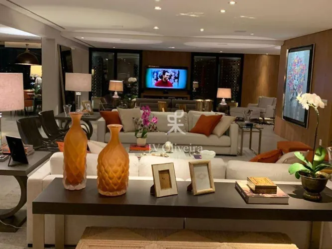Apartamento com 4 dormitórios, 607 m² - venda ou aluguel - Panamby - São Paulo/SP