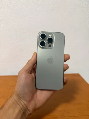 iPhone 15 pro 128gb Cor Natural Muito Conservado Impecável