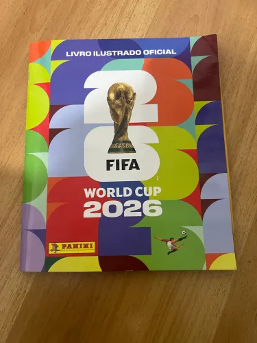 Álbum da copa 2026 completo