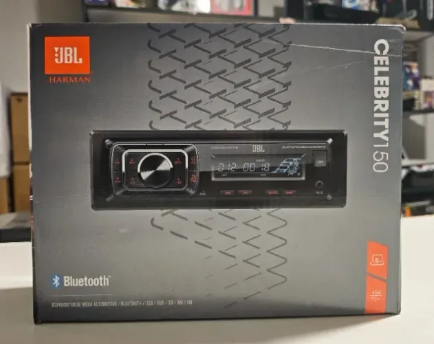 JBL Celebrity 150 By Harmam som automotivo bluetooth novo sem uso, parcelo cartão!