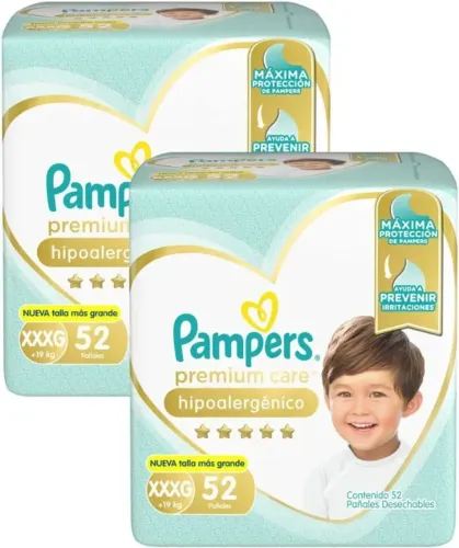 Kit de fraldas Pampers Premium Care