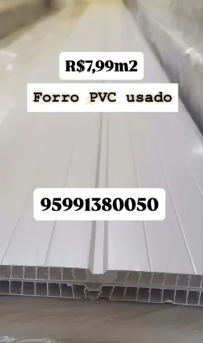 Forro pvc usado