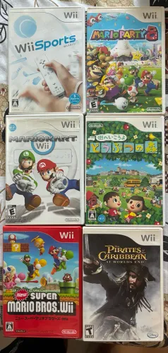 Jogos Originais Nintendo Wii - consultar valores de cada