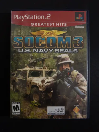 Jogo Socom 3 PS2