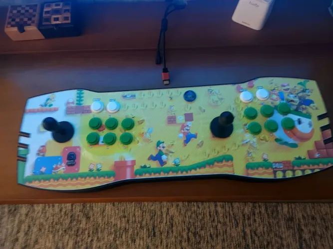 Arcade Super mario, Acompanha 2 controles de super nintendo, aceito nintendo wii em troca