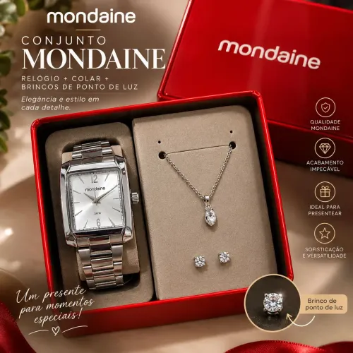 Relógio Mondaine feminino