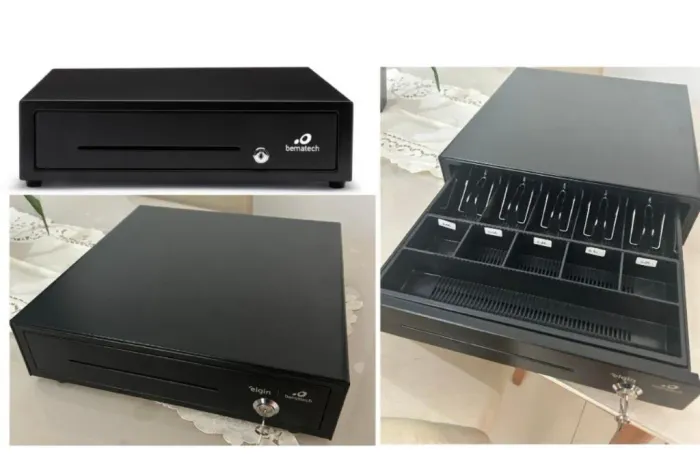Gaveta de Dinheiro Automática Bematech GD 56 (preta)