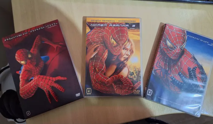 Trilogia Homem-Aranha Sam Raimi - DVDs Originais (Edições Especiais)