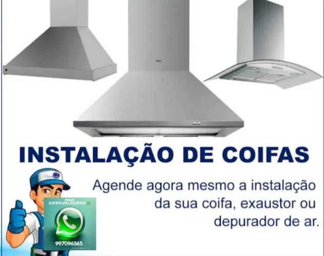 Carvalho instalações de coifas residências 