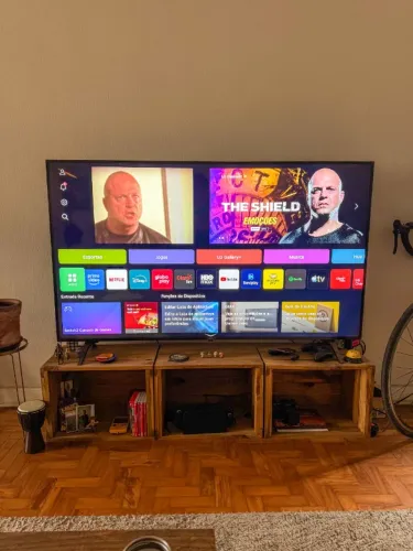 Smart TV 65" Ultra HD 4K LG 65UT8050PSA com Processador a5 Ger7 AI, Alexa/Chromecast