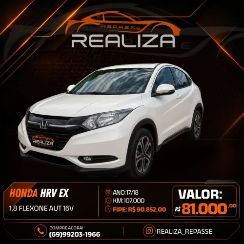 Honda HR-V EX 1.8 Flexone 16V 5P Aut. 2018