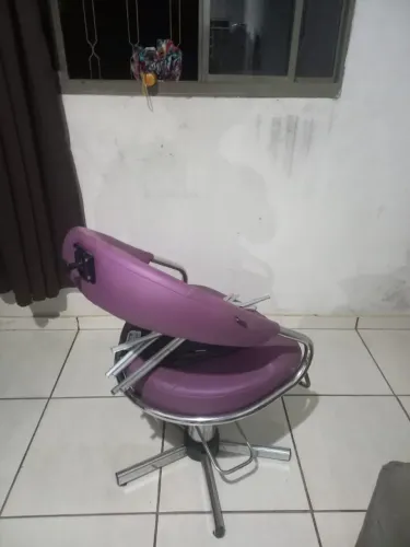 Cadeira de barbeiro; Bandeirão de babrbeiro