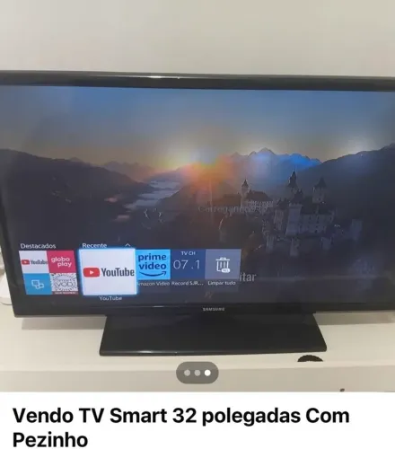 TV SMART 32 POLEGADAS COM PEZINHO !