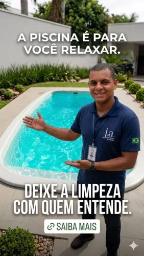 Limpeza e manutenção de piscina 
