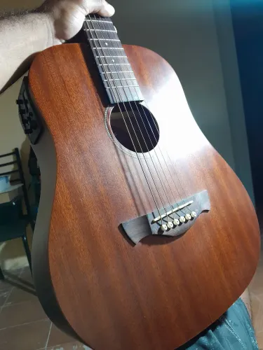 Violão Tagima Baby Mahogany com Capa e Capotraste, Muito Conservado!