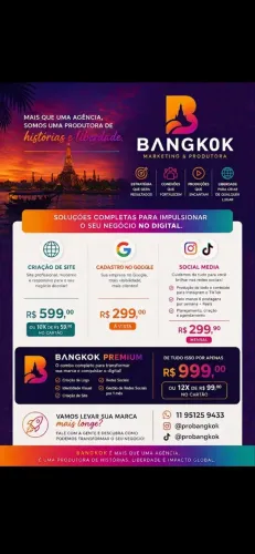 Criação de Site + Social Media