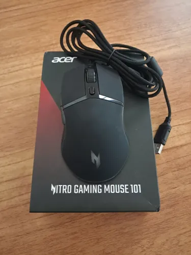Mouse Gamer NITRO (NOVO)(LACRADO)
