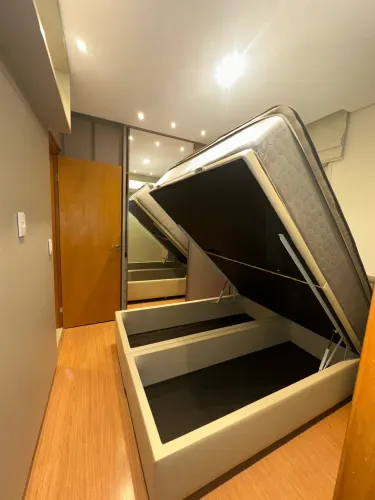 Cama Box Baú Queen - Cama Queen Premium Com Baú Grande