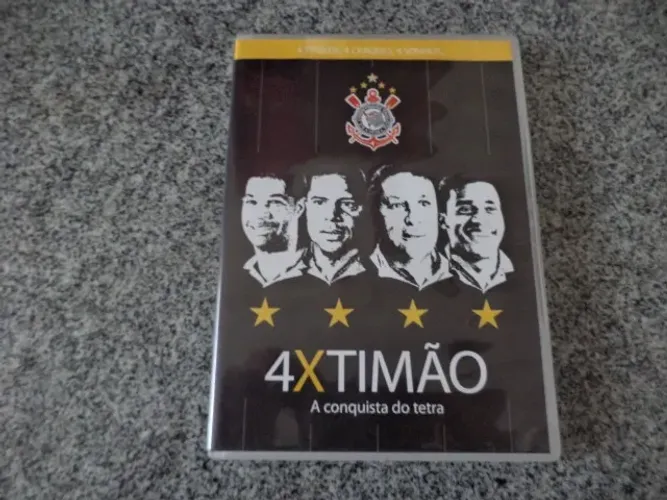 DVD 4x Timão - A Conquista Do Tetra