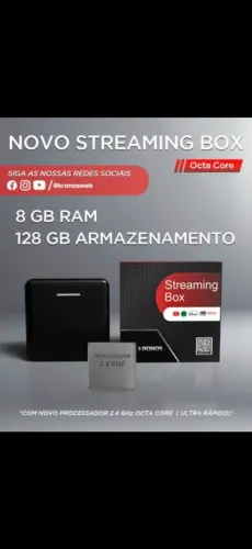 Streaming Box Kronos 8gb Ram + 128gb Rom + 4g + Wi-fi ;