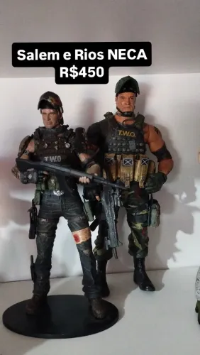 Action figures army of two NECA