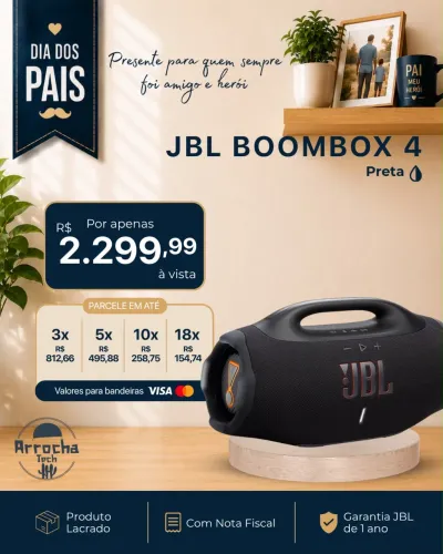 Boombox 4 preta