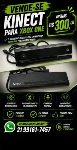Vendo kinect para X Box One