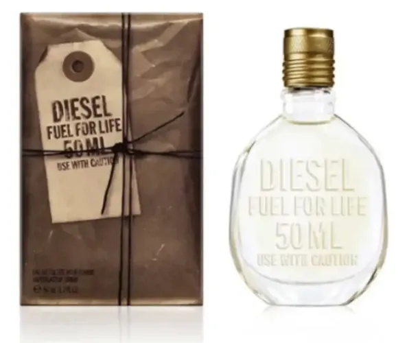 Perfume Masculino Diesel Fuel For Life 50ML - Fragrância Marcante e Sofisticada