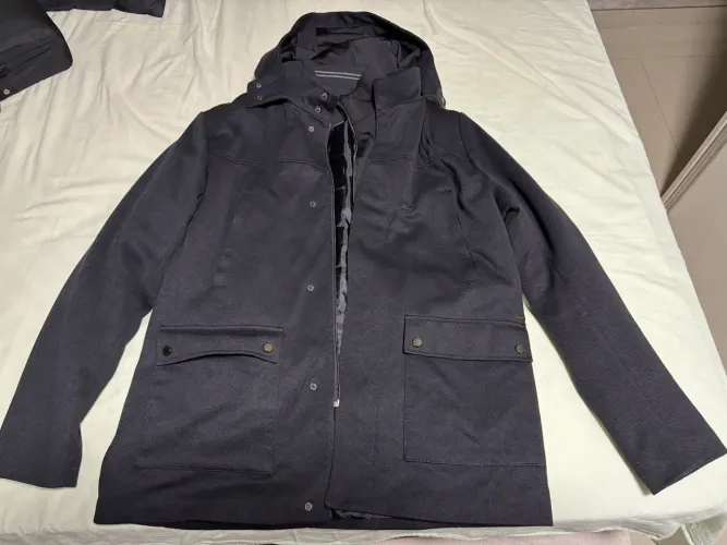 Casaco preto Zara