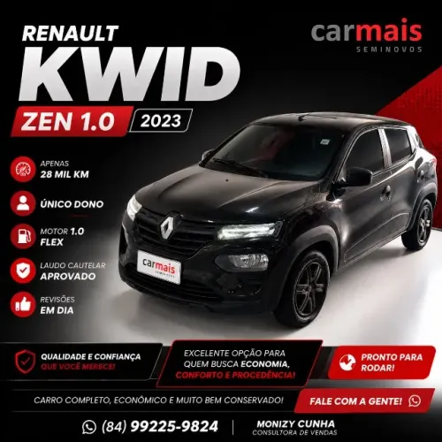 Renault Kwid Zen 1.0 Flex 12V 5P Mec. 2023