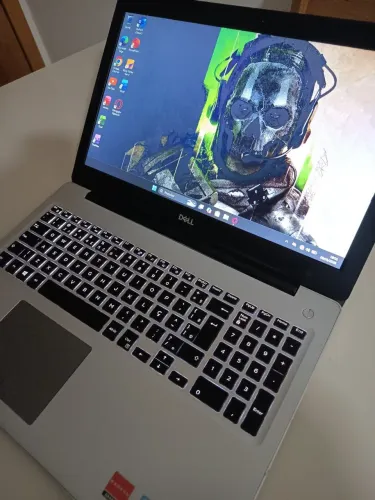 Notebook Gamer Dell i7, Placa de Vídeo  amd de 4GB, SSD NVMe + HD, 12GB RAM.