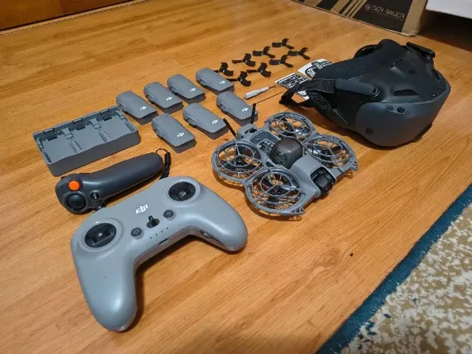 Drone DJI Neo 2 Motion Fly More Combo + Controle Remoto DJI FPV RC 3 / RC3 + 07 BATERIAS