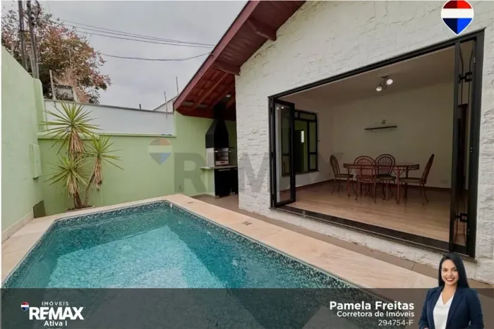 VENDA - CASA TERREA COM PISCINA - 3 QUARTOS SENDO 1 SUÍTE - NOVA PIRACICABA - PIRACICABA S