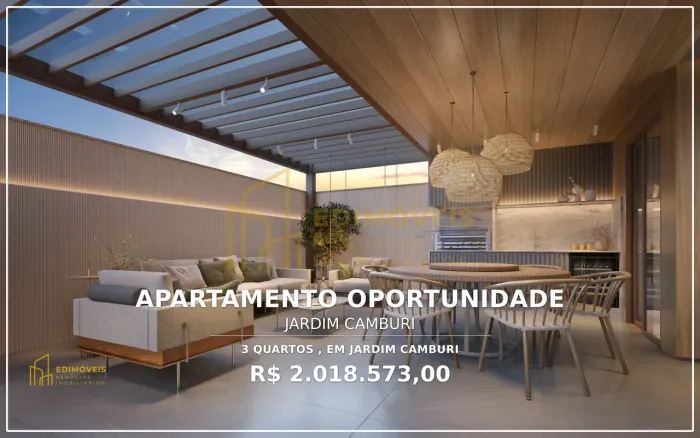 Seu novo lar: apartamento Garden com 3 suítes em Jardim Camburi