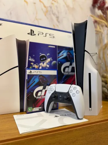 PS5 SLIM 1TB M.FISÍCA-C/GARANTIA|ACEITO PS4 - XBOX NA ENTRADA !