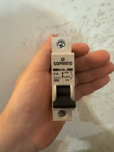Disjuntor Monopolar 3KA 10A SOPRANO
