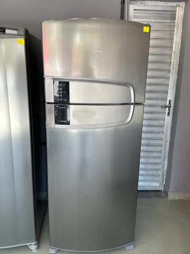 Geladeira Cônsul Inox 412L SEMI-NOVA | LOJA FÍSICA | ENTREGAR |