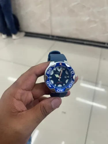 Citizen Orca pulseira borracha