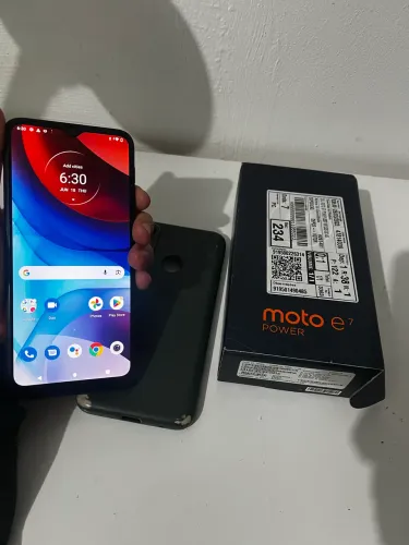 moto e7 power na caixa 