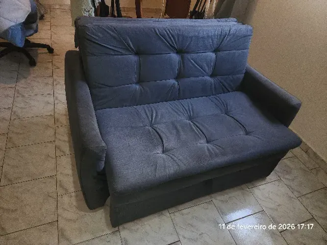 Sofá cama, 6 meses de uso, não entrego, Ituverava SP APENAS RETIRADA