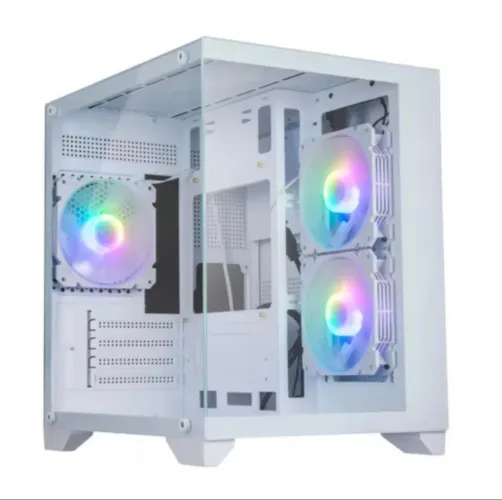 GABINETE 3 FANS TRANSPARENTE nunca usado